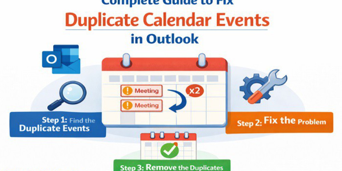 Complete Guide to Fix Duplicate Calendar Events in Outlook