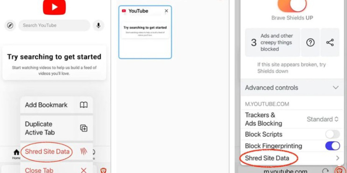 Brave's Shred - iOS Privacy Feature